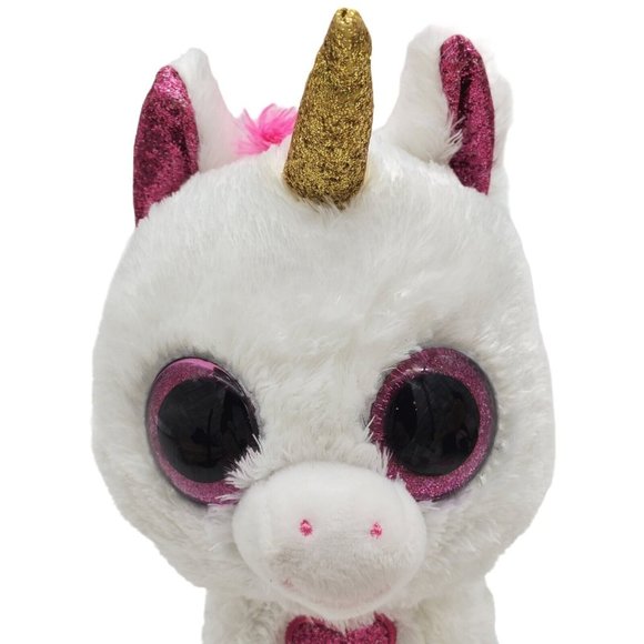 Ty Beanie Boos CHERIE the Unicorn 9" Plush‎ Pink Stuffed Animal Walgreen's Excl - Picture 3 of 10